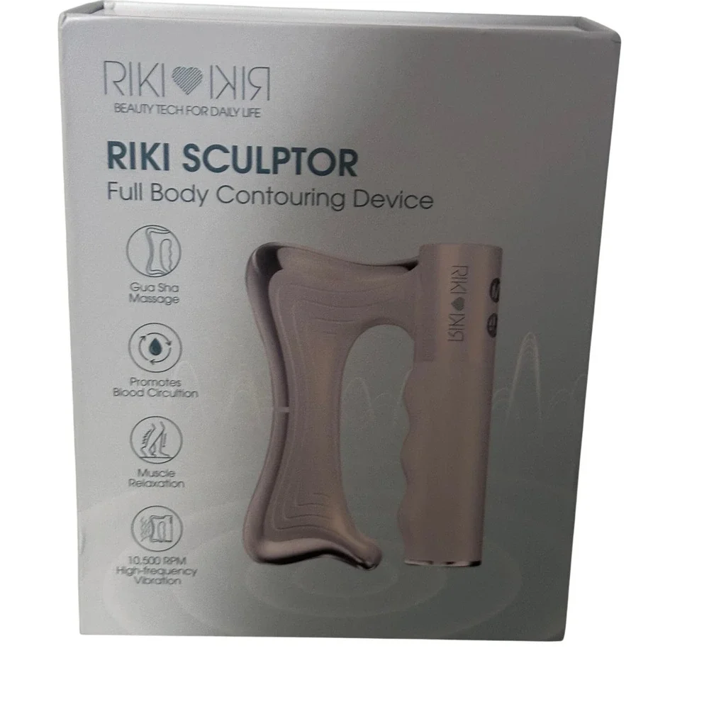 RIKI SCULPTOR Full Body Contouring Device Deep‎ Muscle Vibration Therapy NEW